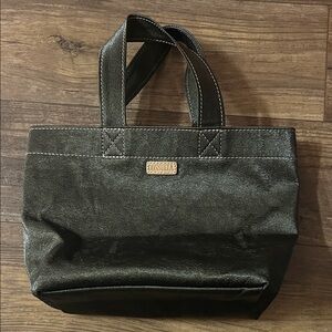 Small Dark Green Consuela Tote Bag